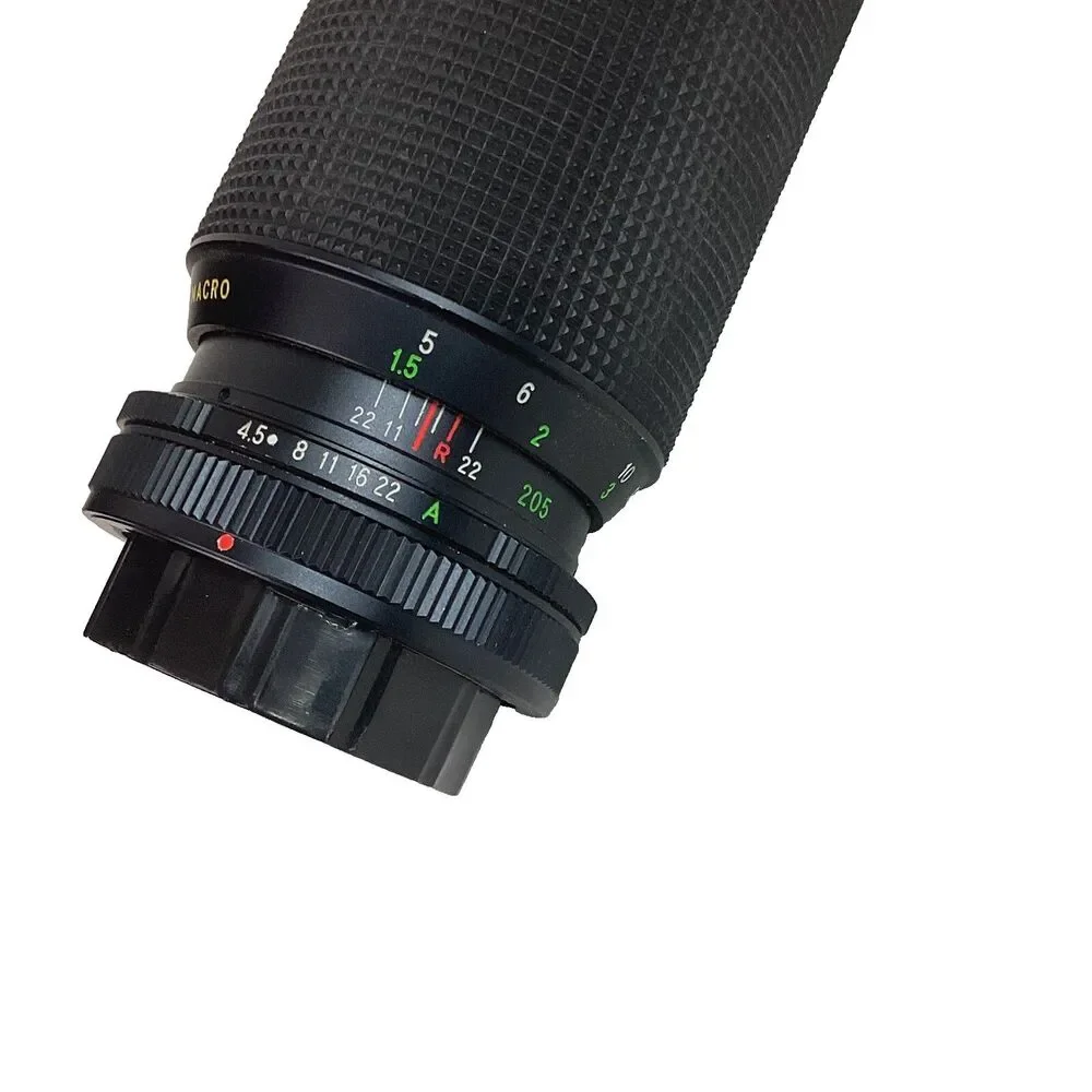 Beston Macro Zoom Lens - Black - f = 80-205 - f.4.5 - Lens Cap